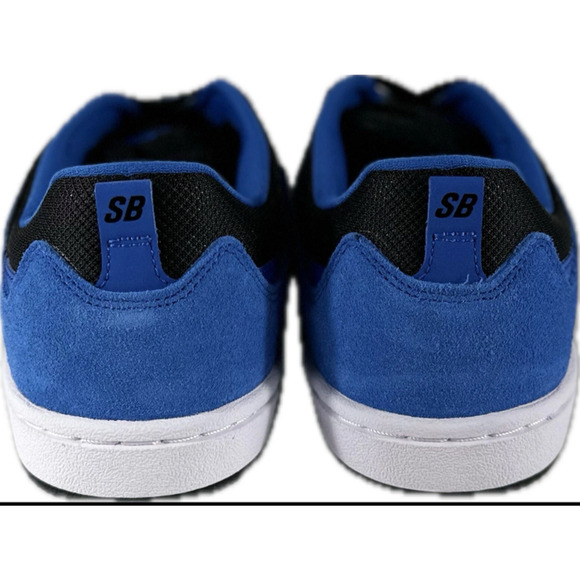 MENS SIZE 9 Nike SB Alleyoop Skate Shoe Blue/ Black Solarsoft CJ0882-004 NEW main image 5